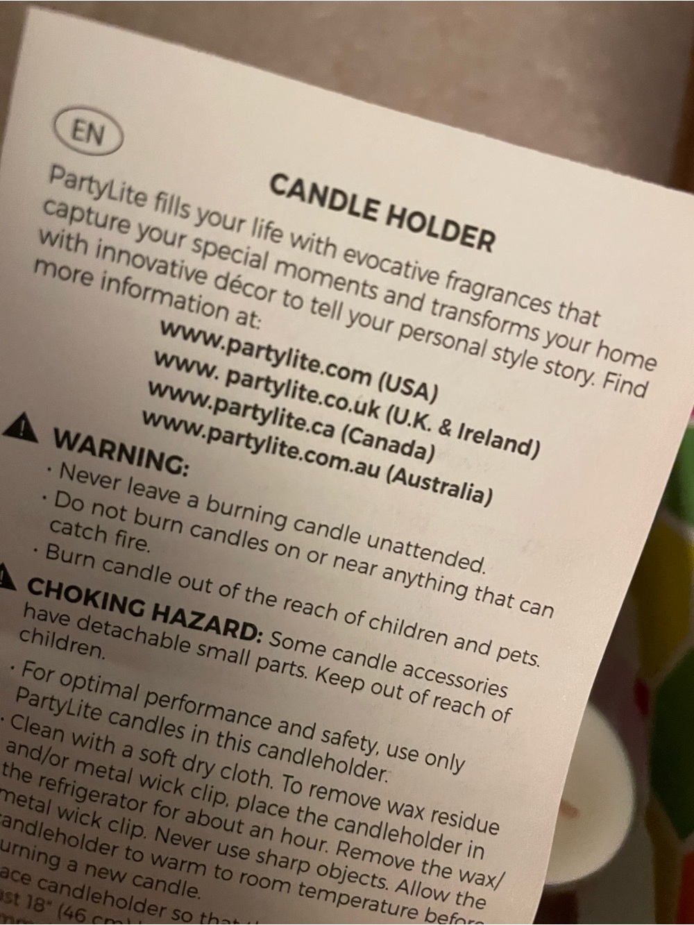 PartyLite Summer Sun Geometric Candle Holder Set NIB Complete - Picture 4 of 5